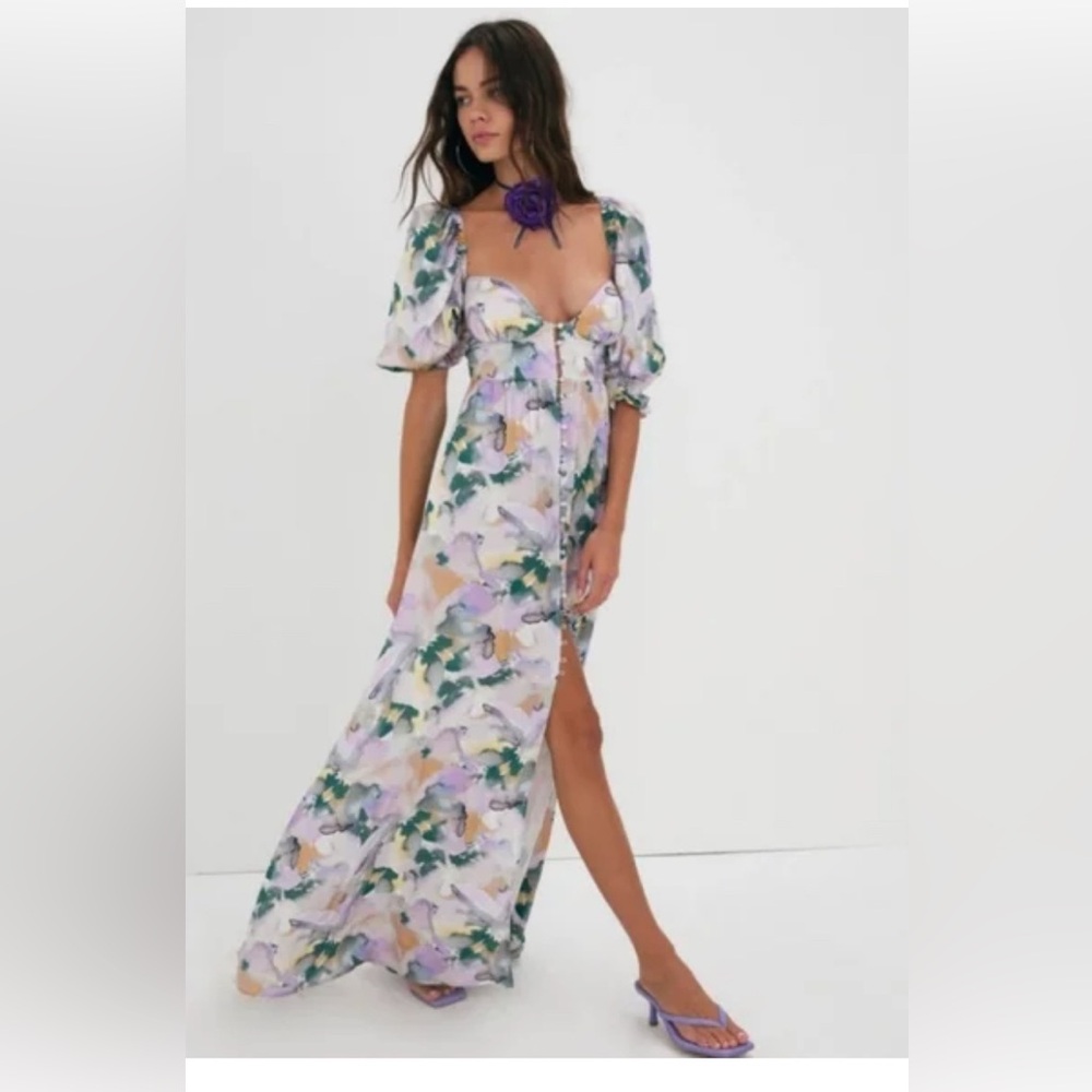 For Love & Lemons Megan maxi dress